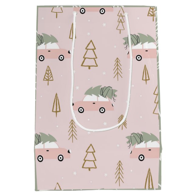 Pink Christmas Gift Bag (Baksidan)