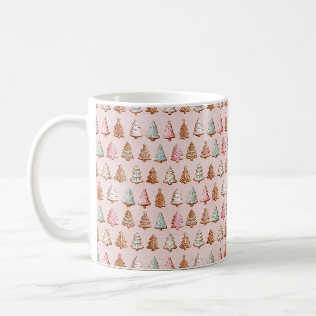 Pink Christmas  Kaffemugg (Vänster)