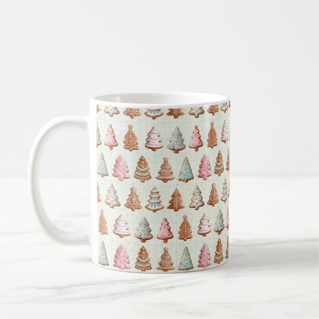 Pink Christmas  Kaffemugg (Vänster)