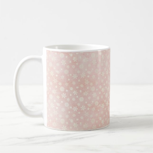 Pink Christmas  Kaffemugg (Vänster)
