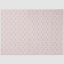 Pink Christmas Tissue paper