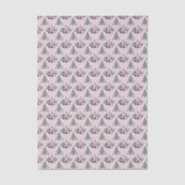 Pink Christmas Tree and Candle