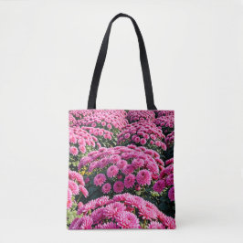 Pink Chrysanthemums Tote Bag Tygkasse