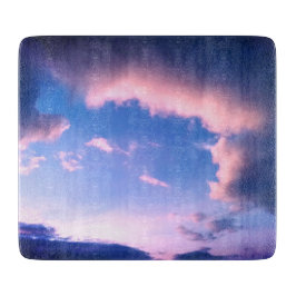 Pink clouds