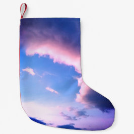 Pink clouds liten julstrumpa