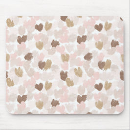 Pink Cream Brown Hearts Musmatta