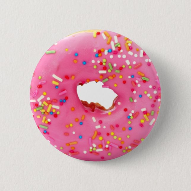 Pink donut knapp (Framsida)