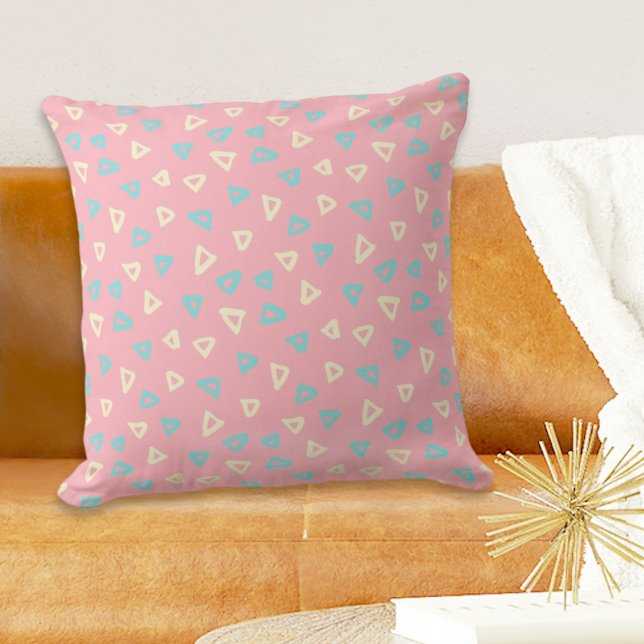 Pink Doodle Pillow Kudde (Skapare uppladdad)