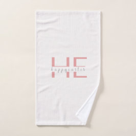 Pink Easter Hand Towel