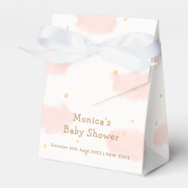 Pink Elegant Cloud Nine Girl Baby Shower Presentaskar
