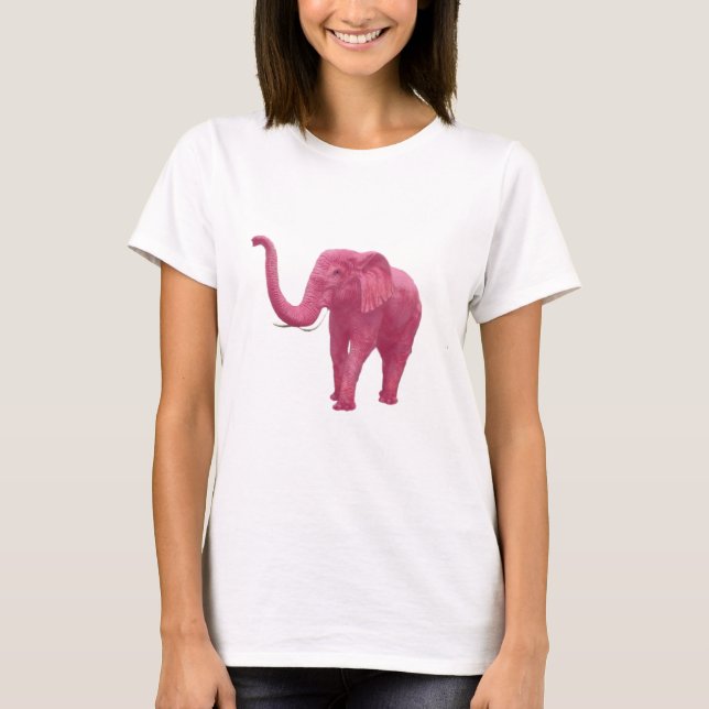pink_elephant tee shirt (Framsida)