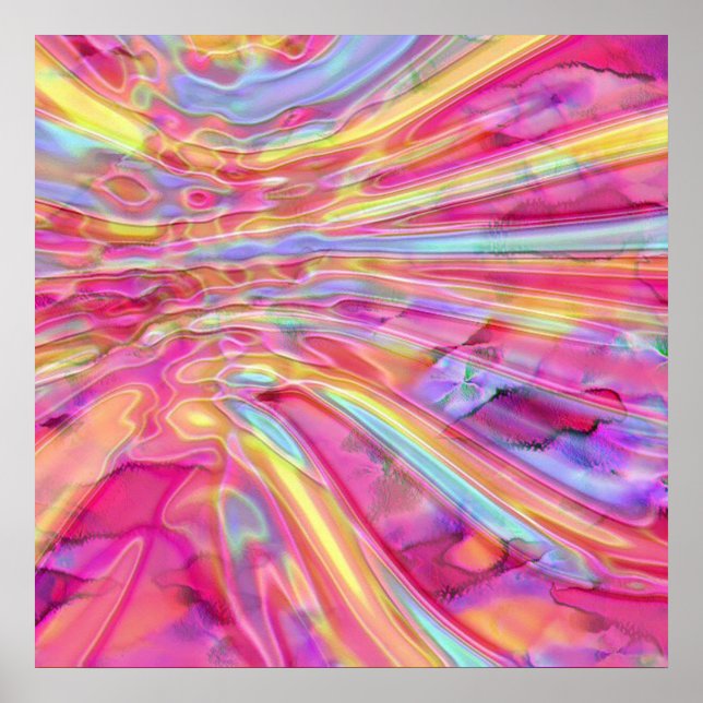 Pink Escape Print Poster (Framsidan)