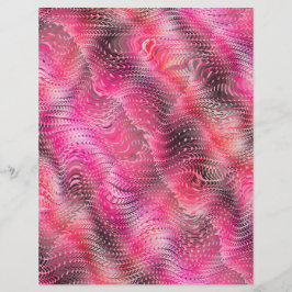 Pink Faux Snakeskin Bulk Scrapbook Paper Pages Reklamblad