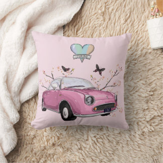 Pink Figaro pillow - kussen Kudde
