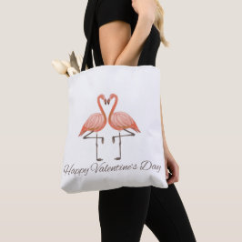 Pink Flamingo Valentine's Mug – Whimsical Romantic Tygkasse