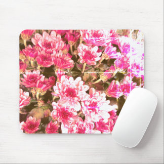 Pink Floral Bloom Pattern – Soft Botanical Design Musmatta
