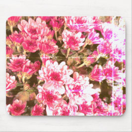 Pink Floral Bloom Pattern – Soft Botanical Design Musmatta