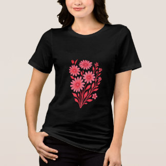 Pink Floral Bouquet T-Shirt