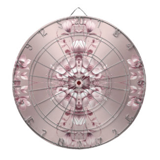 Pink Floral Dartboard Darttavla
