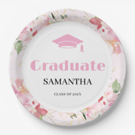 Pink Floral Graduation 