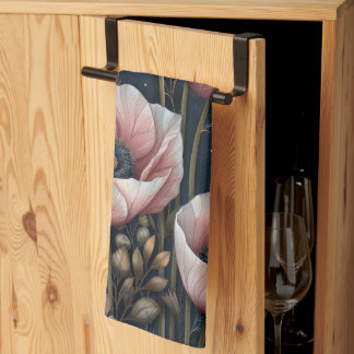 Pink Floral                                   Kökshandduk