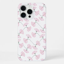 Pink Floral Vines Flowers Iphone Case