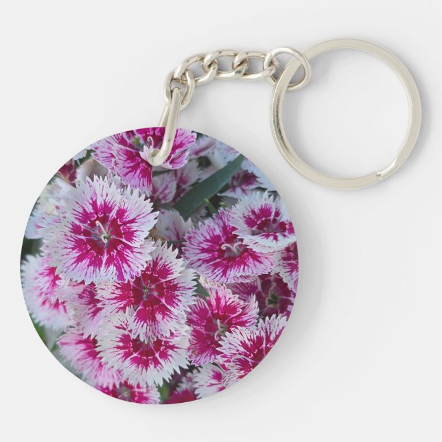 Pink Flower Keychain (Baksidan)