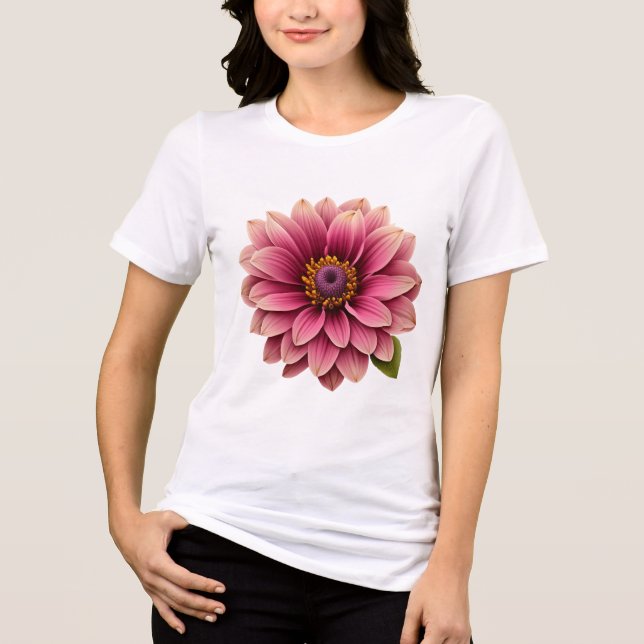 Pink Flower T Shirt (Framsida)