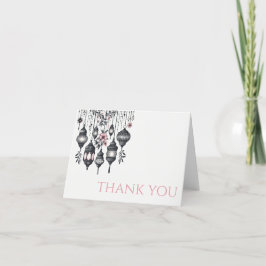Pink Flowers and Lanterns Wedding Tack Kort