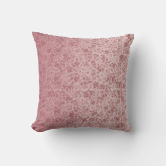 Pink flowers degraded kudde