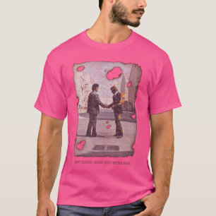Pink Floyd Wish You were Here Musik Album Omslag v T Shirt