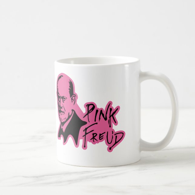 PINK FREUD Psychoanalysis Sound Edition Kaffemugg (Höger)
