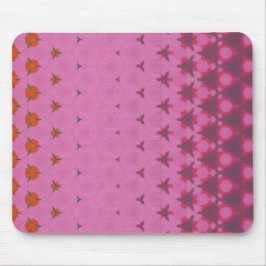 Pink geometric design mouse pad musmatta