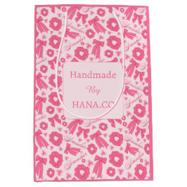 Pink Girly Scrunchies Pattern Cute Hair Accessory 