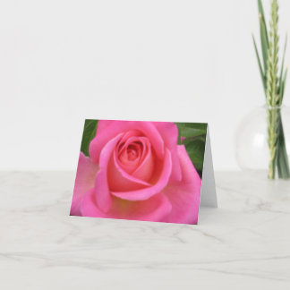 Pink Granada Rose Notecard Anteckningskort