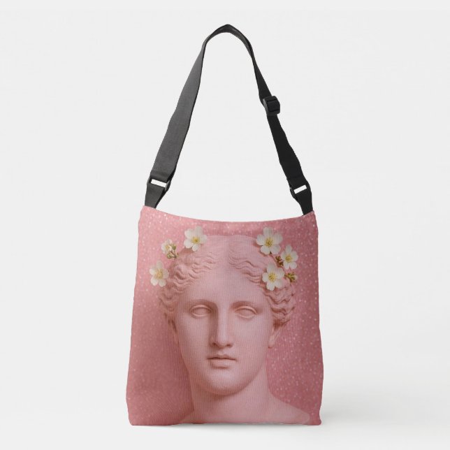 Pink Greek Bag. Axelväska (Framsida)