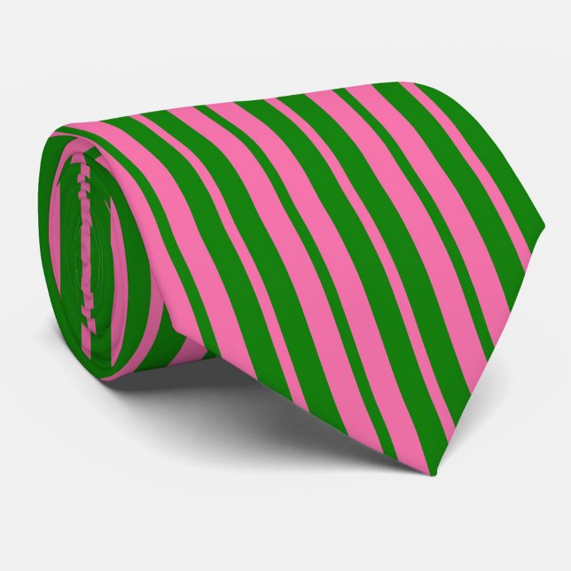 Pink Green Stylish Stripes Pattern Design  Slips (Skapare uppladdad)