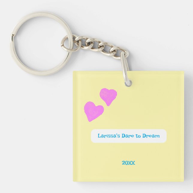 Pink Hand-drawn Hearts For Dreamers (Framsidan)