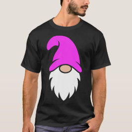 Pink Hat Christmas Gnome T Shirt