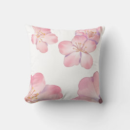 Pink hibiscus  kudde