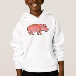 Pink Hippo T Shirt