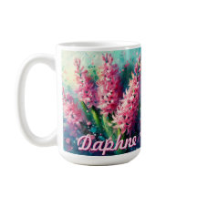 Pink Hyacinths Hyacinth Floral Personalized