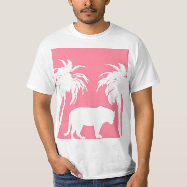 Pink jungle t shirt (Framsida)