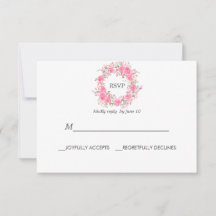 Pink kärlek | Rosor Bröllop RSVP