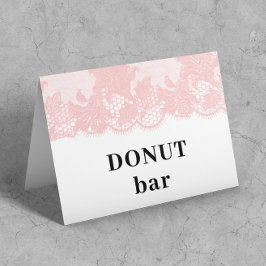 Pink Lace  Popcorn Bar Tent OBS Kort