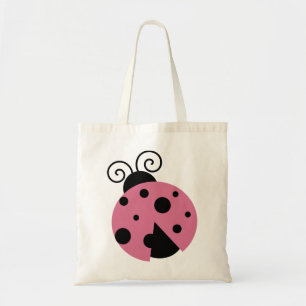 Pink Ladybug Tygkasse