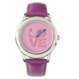 Pink LOVE -  Armbandsur