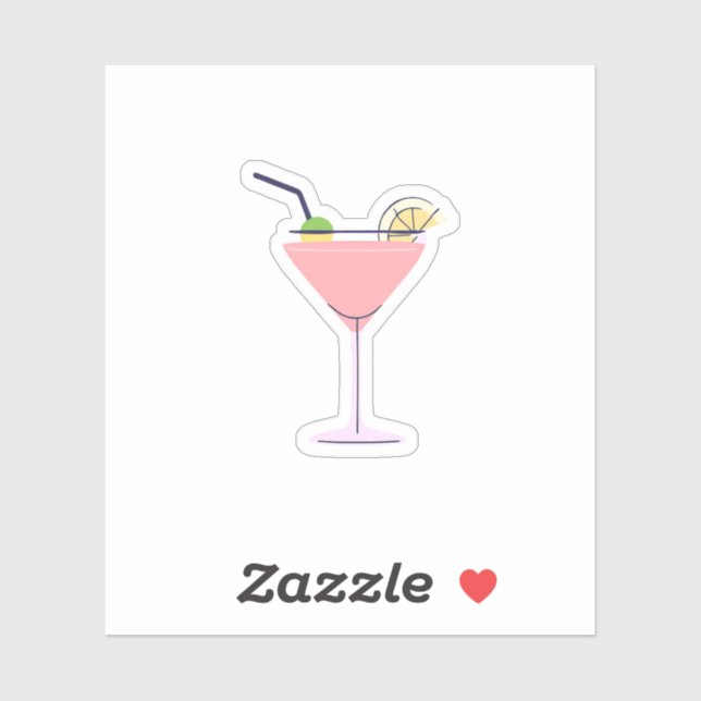 Pink Martini Klistermärken (Ark)