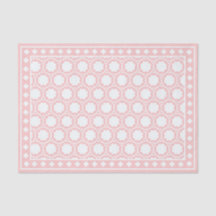 Pink Modern Bone Inlay Decoupage Paper