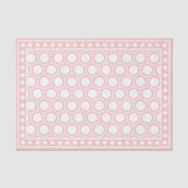 Pink Modern Bone Inlay Decoupage Paper